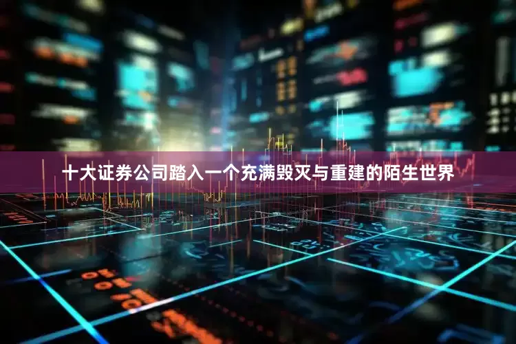 十大证券公司踏入一个充满毁灭与重建的陌生世界
