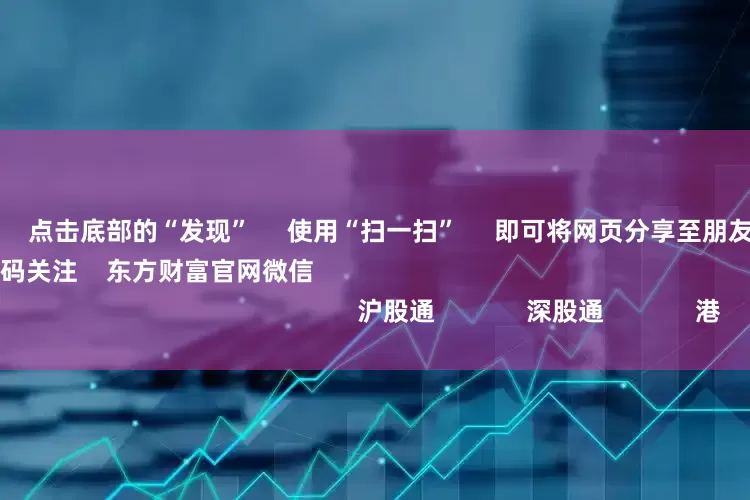 配资321 点击底部的“发现” 使用“扫一扫” 即可将网页分享至朋友圈 扫描二维码关注 东方财富官网微信 沪股通 深股通 港