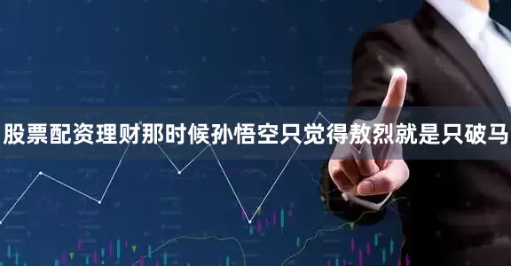股票配资理财那时候孙悟空只觉得敖烈就是只破马